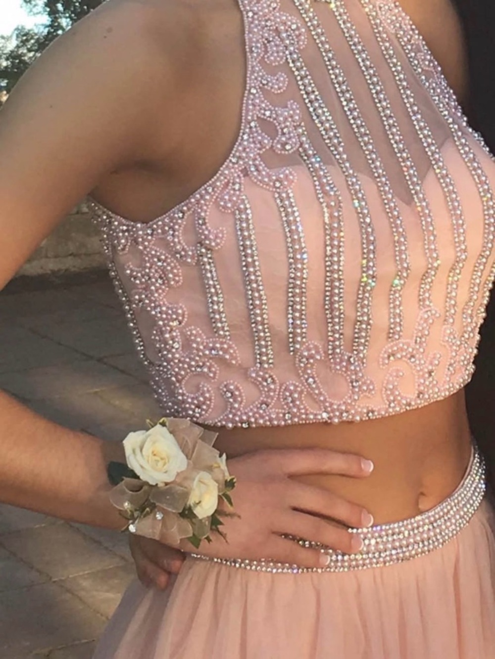 Sherri Hill 2 piece dress (Size 4)